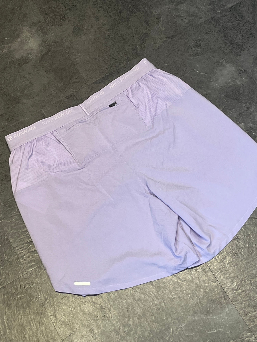 Light Purple Nike Men’s Dri Fit Flex Stride 7” Brief Lined Running Shorts