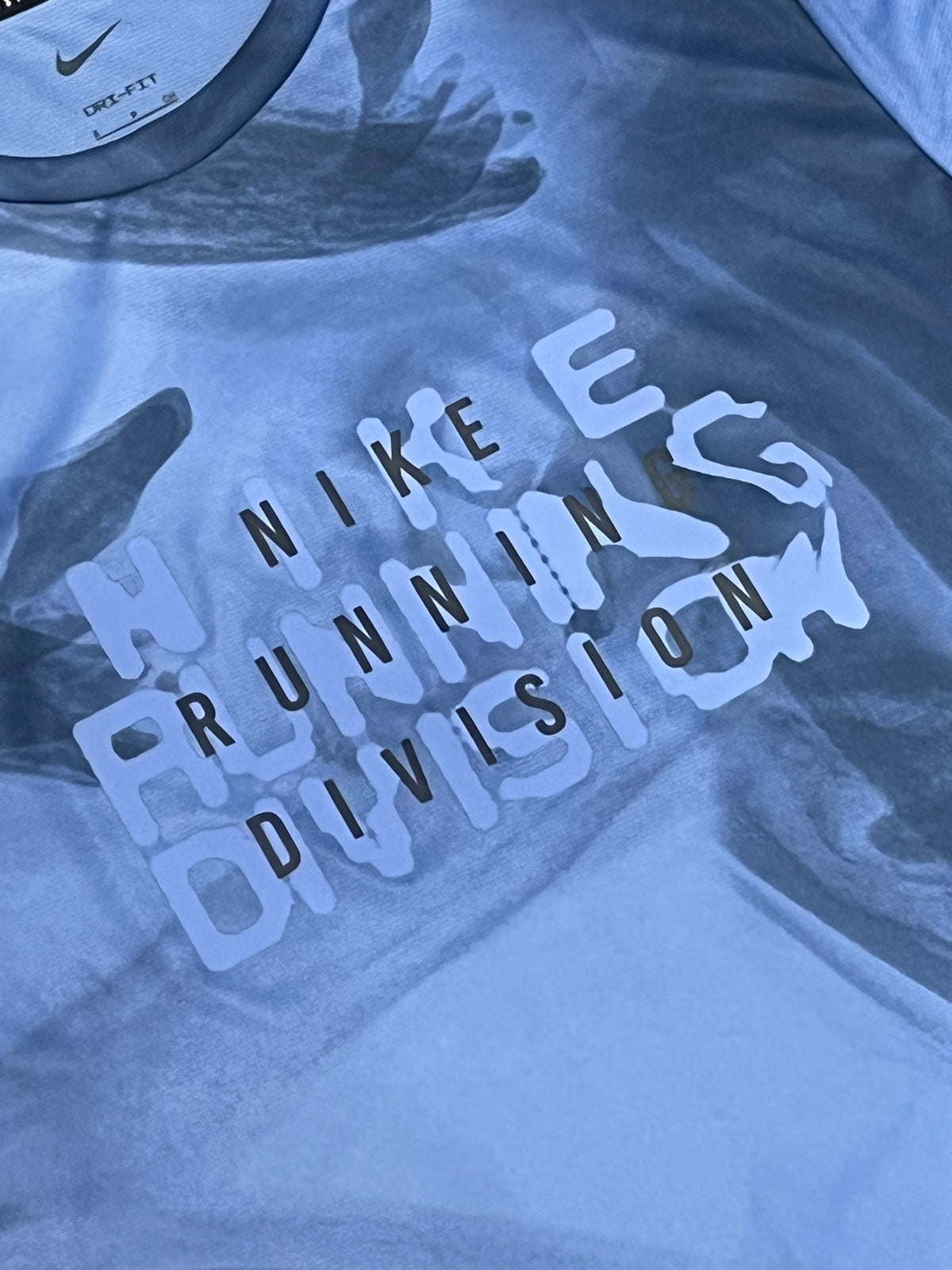 Blue Nike Men’s Dri Fit Running Division T Shirt