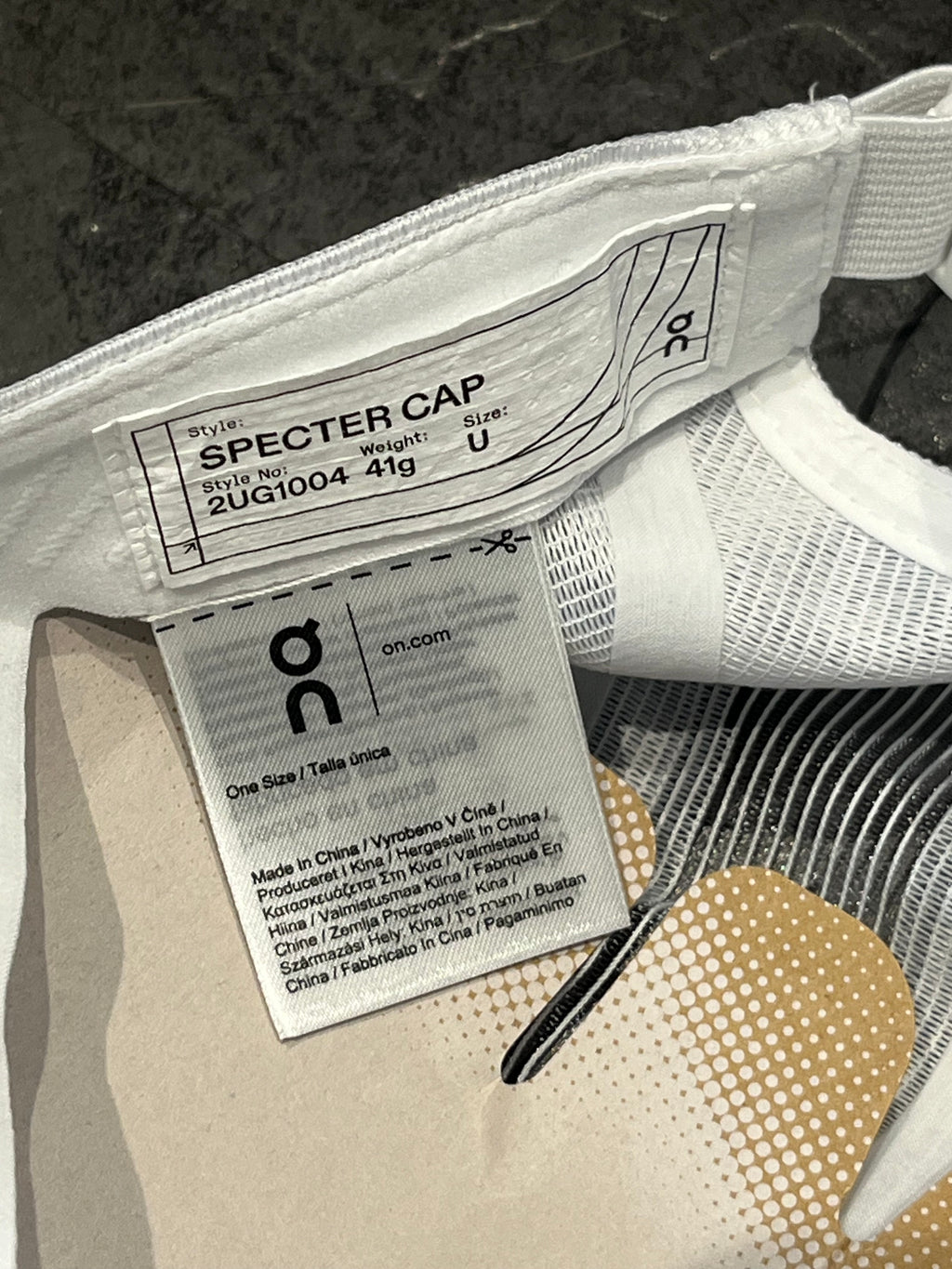White On Running Spectre Cap - Unisex