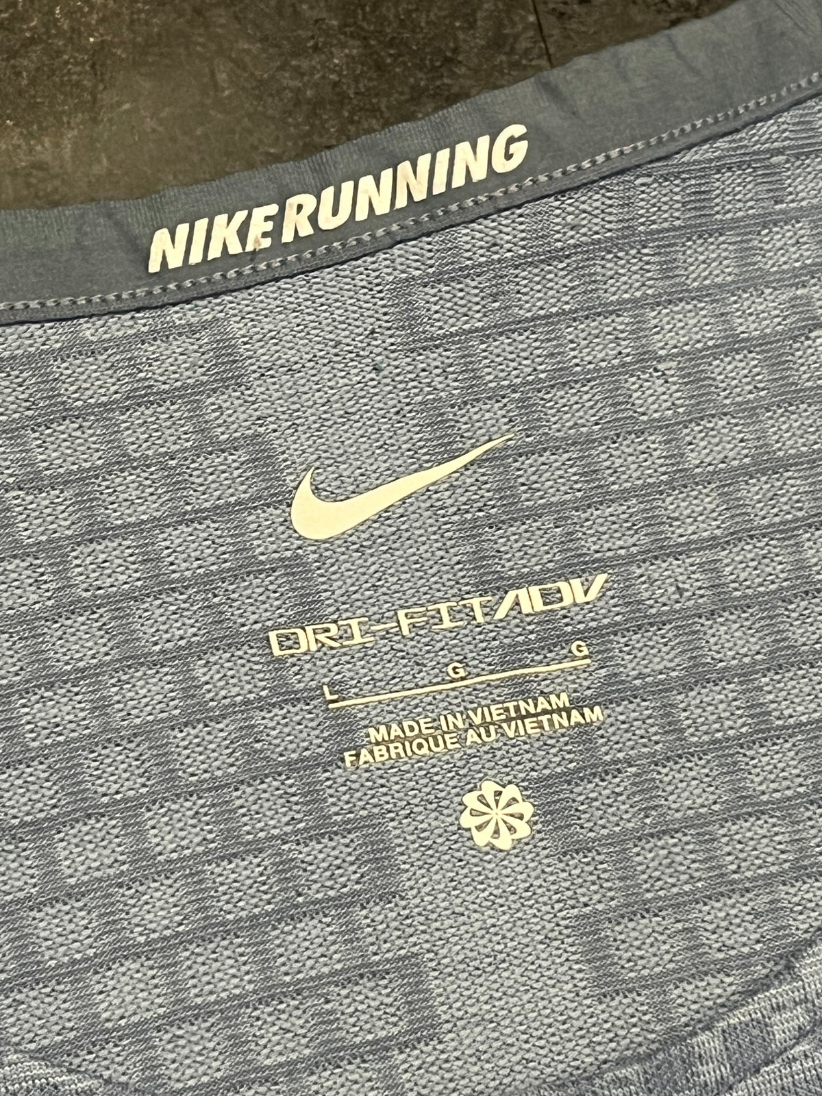 Light Blue Nike Men’s Dri Fit ADV Running T Shirt
