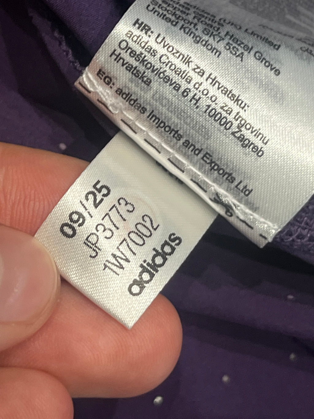 Purple Adidas Adizero Men’s Promo Racing Singlet
