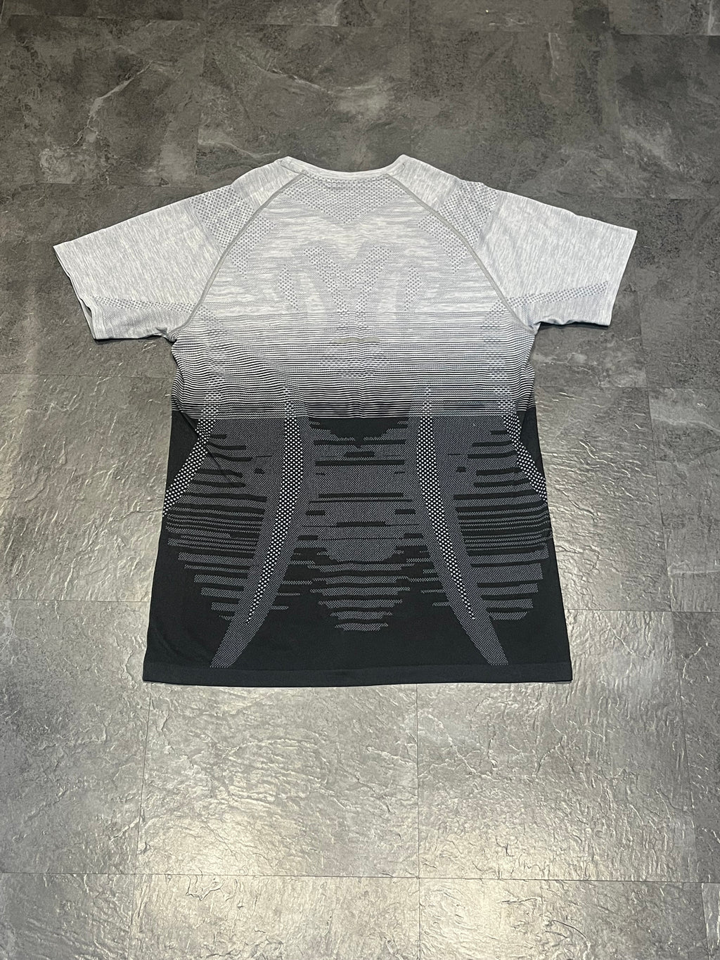Grey/Black Asics Men’s Actibreeze Seamless Running T Shirt