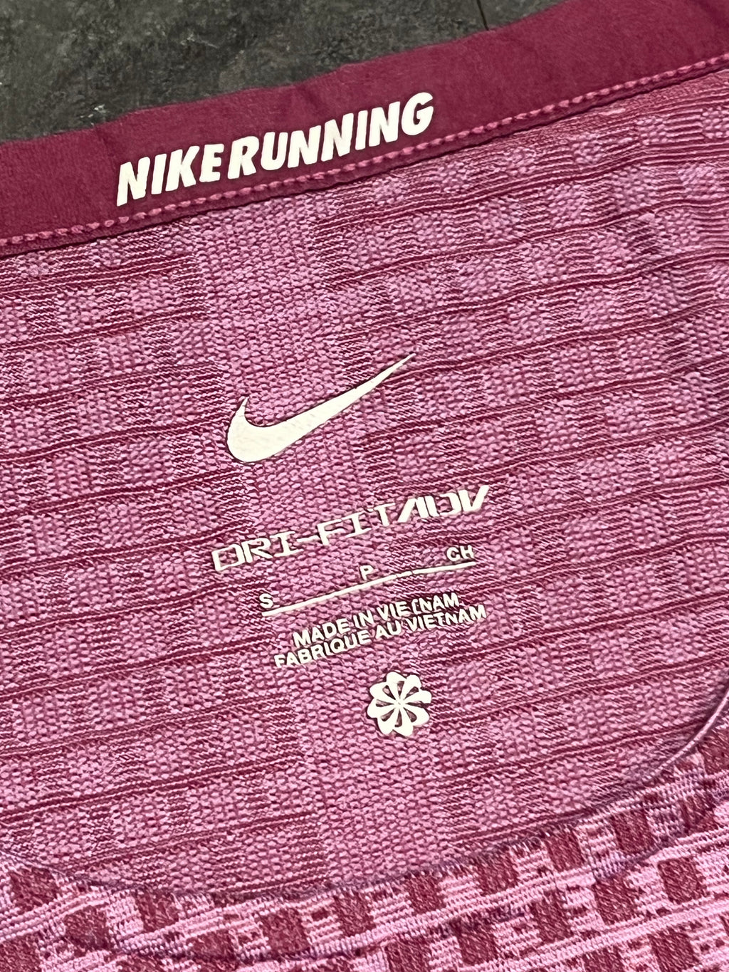Pink/Purple Nike Men’s Dri Fit ADV Running T Shirt