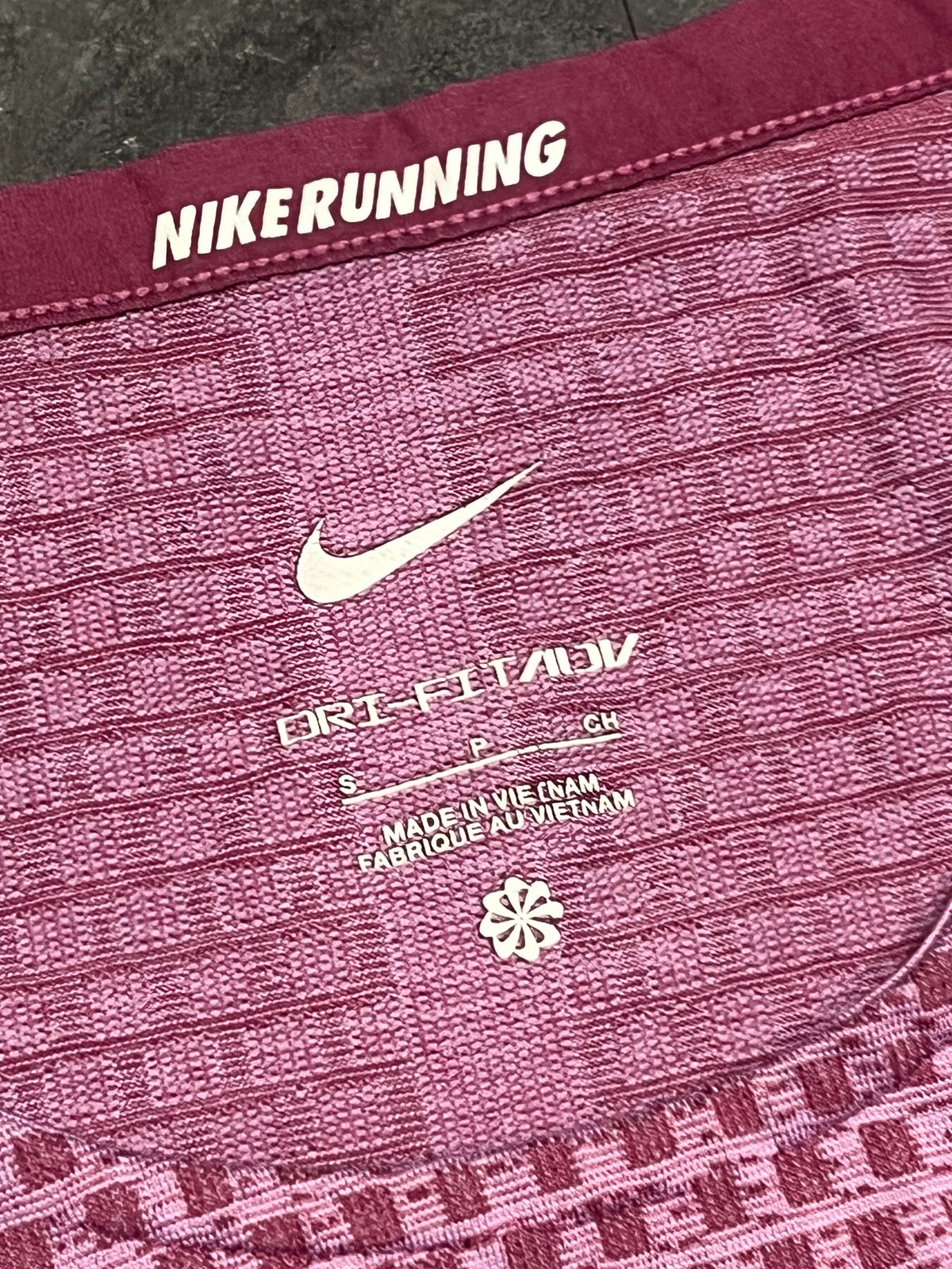 Pink/Purple Nike Men’s Dri Fit ADV Running T Shirt