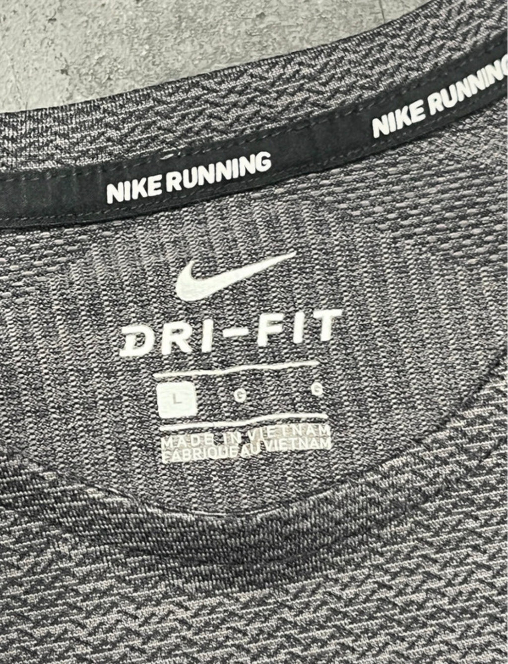 Dark Grey Nike Men’s Dri Fit ADV TechKnit T Shirt