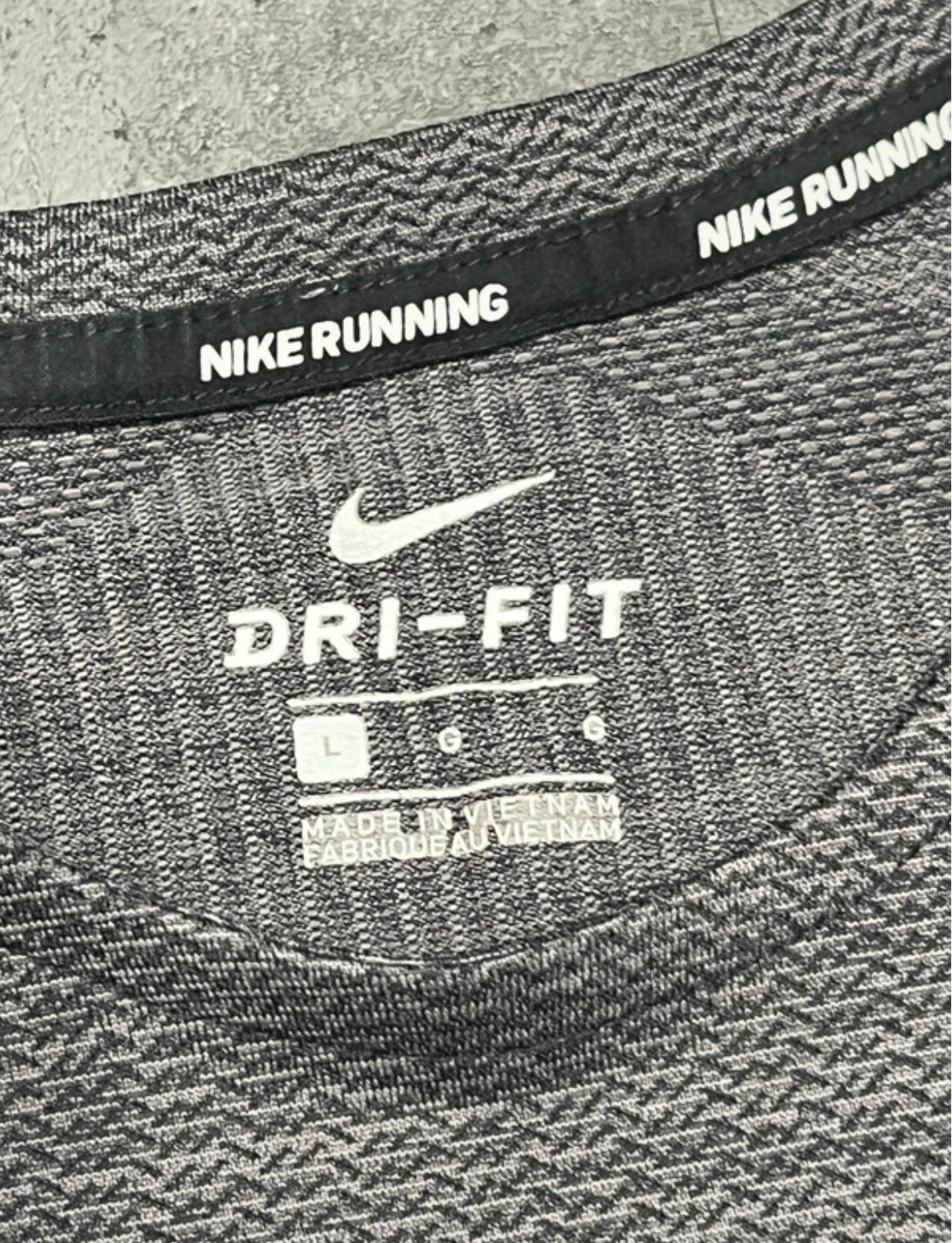 Dark Grey Nike Men’s Dri Fit ADV TechKnit T Shirt