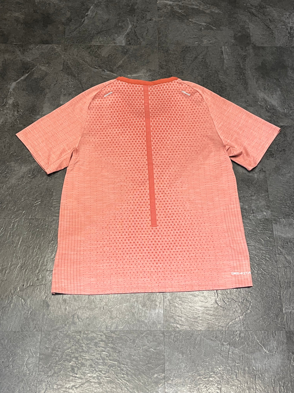 Orange / Salmon Pink Nike Men’s Dri Fit ADV Running T Shirt
