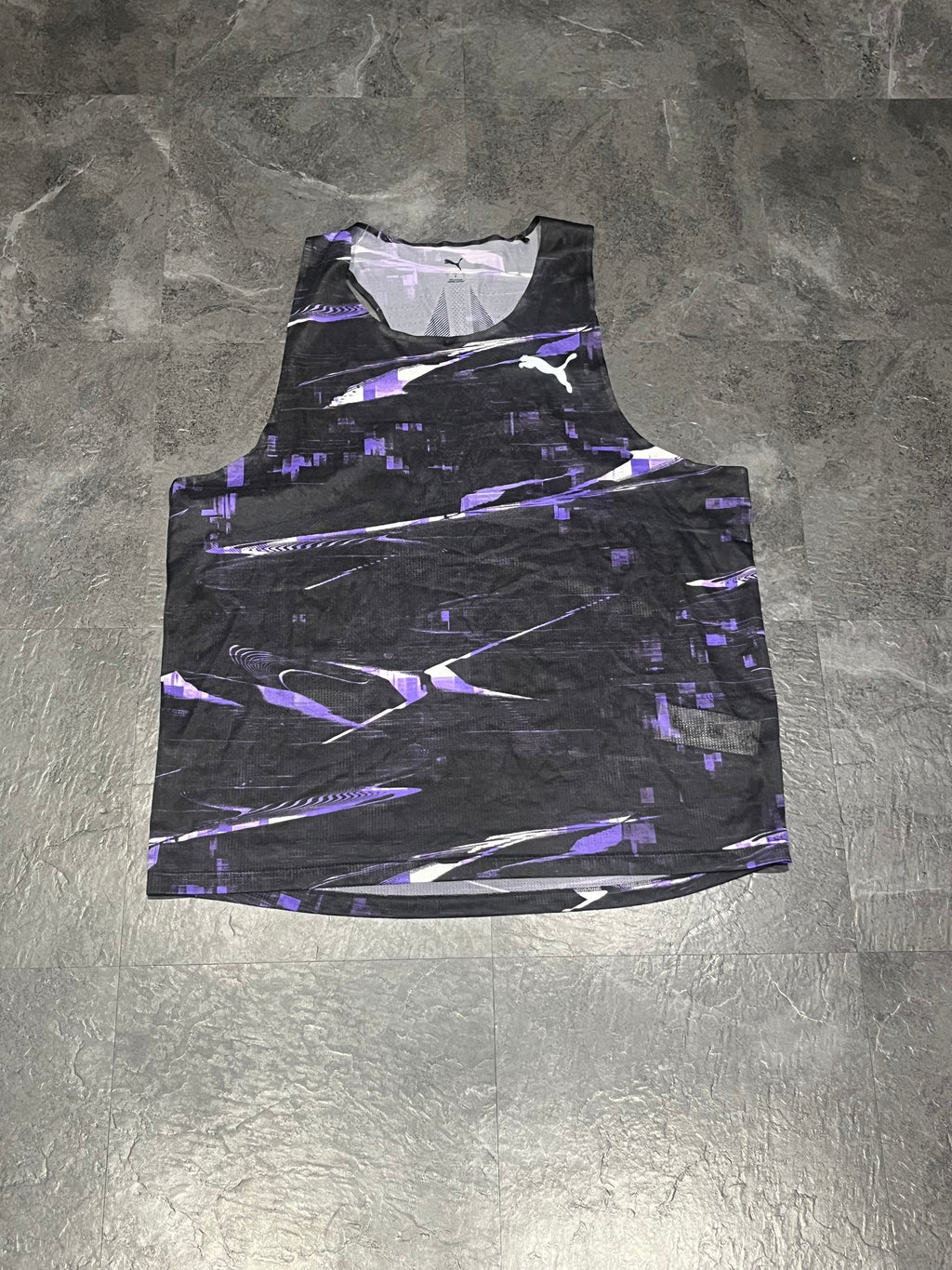 Dark Amethyst Puma Men’s Ultraspun Raceday Singlet