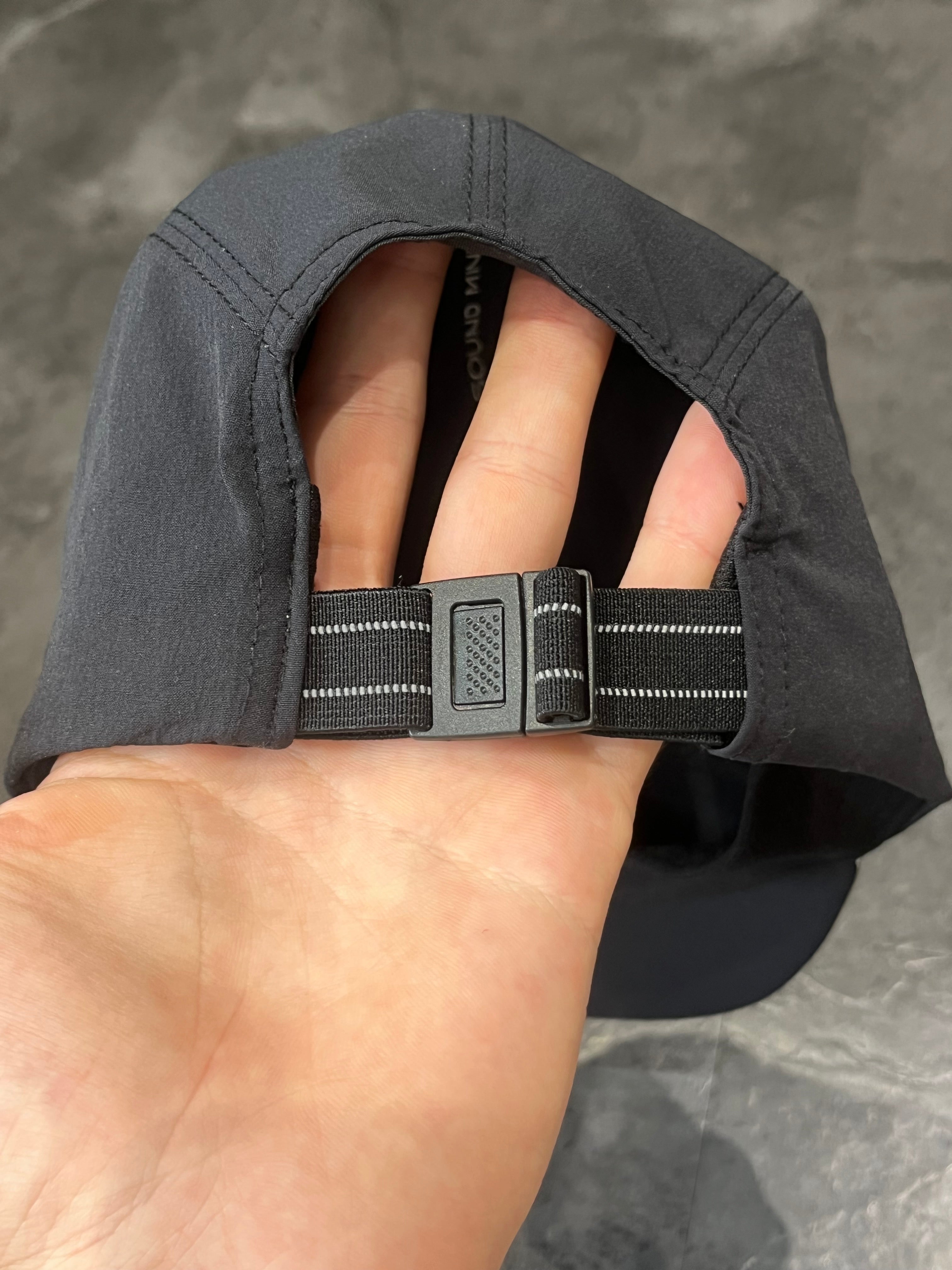 Black ASICS Ultra Lightweight Running Cap