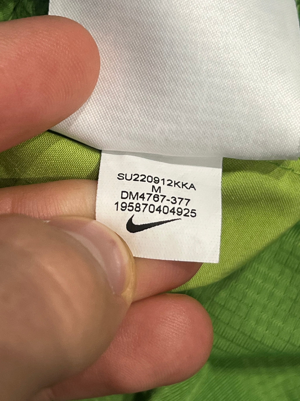 Green Nike Men’s Dri Fit Running Division 5” Brief Lined Running Shorts