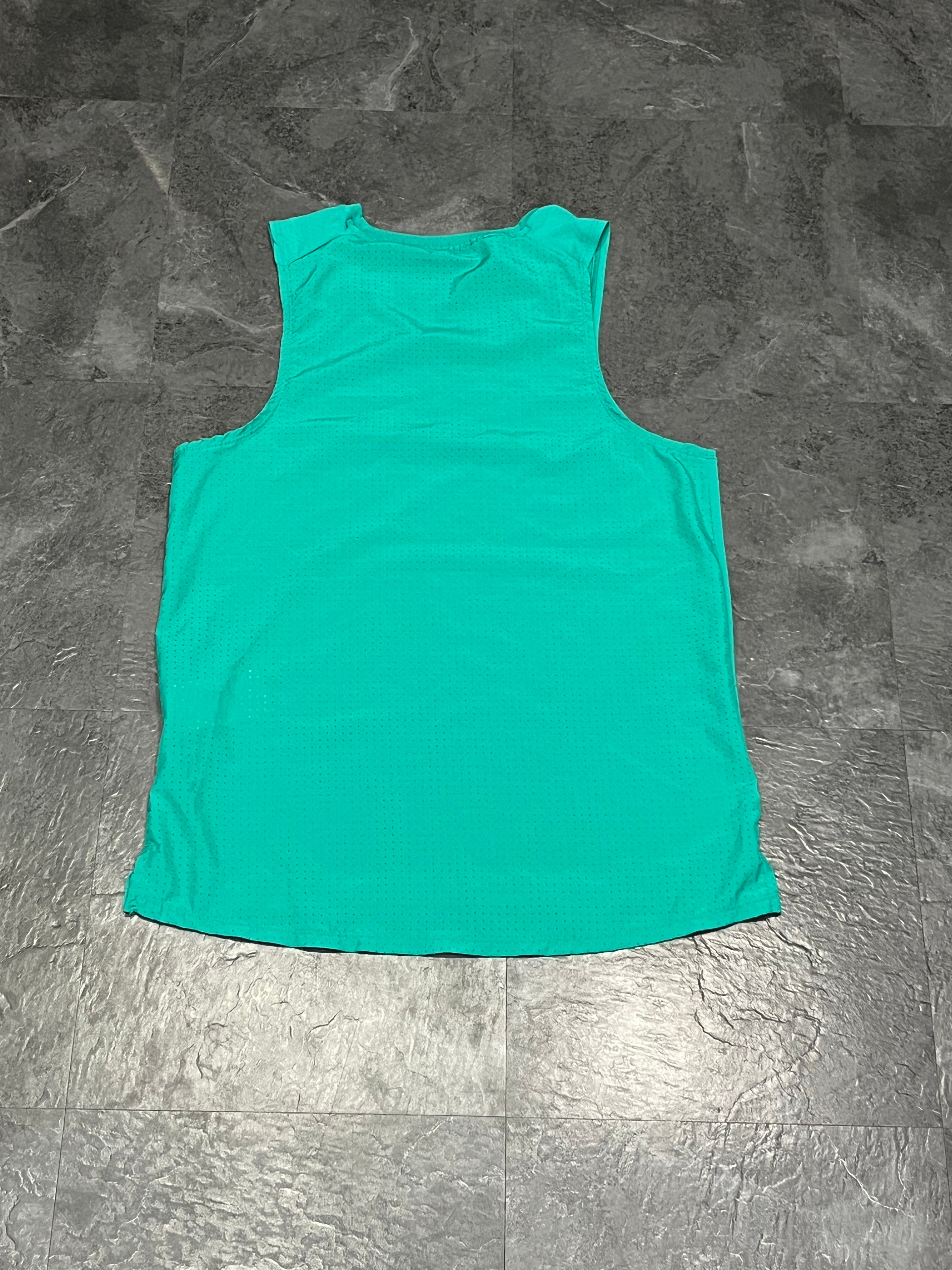 Emerald Green Nike Men’s Dri Fit Running Division Singlet