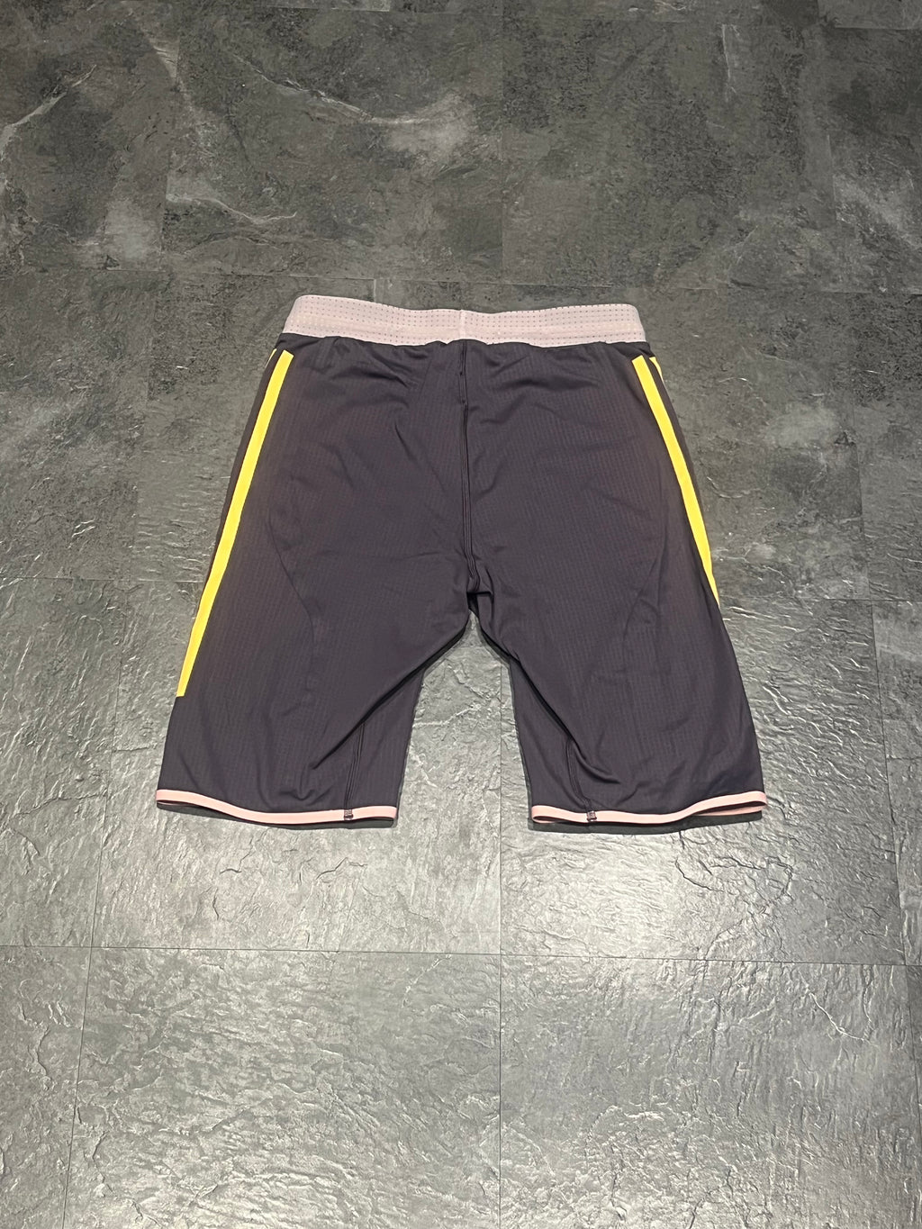 Purple & Yellow Adidas Adizero Men’s Pro Elite Promo Racing 1/2 Tights