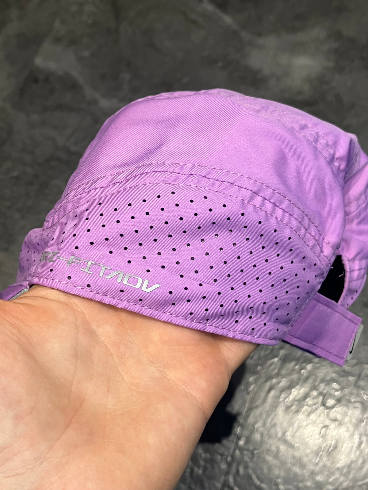 Purple Nike Dri Fit ADV Fly Running Cap - Unisex