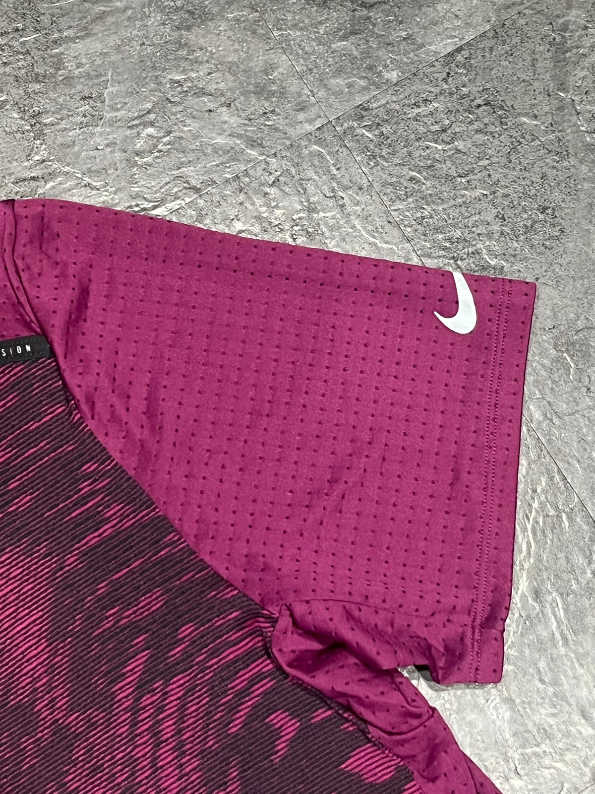 Purple Nike Men’s Dri Fit Rise 365 Running Division T Shirt
