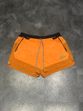 Orange Nike Men’s Dri Fit Trail 5” Brief Lined Running Shorts