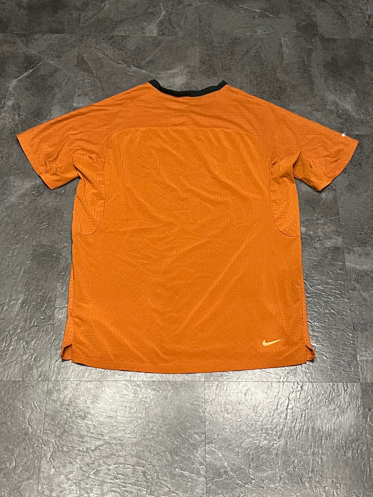 Orange Nike Men’s Dri Fit Rise 365 Trail T Shirt
