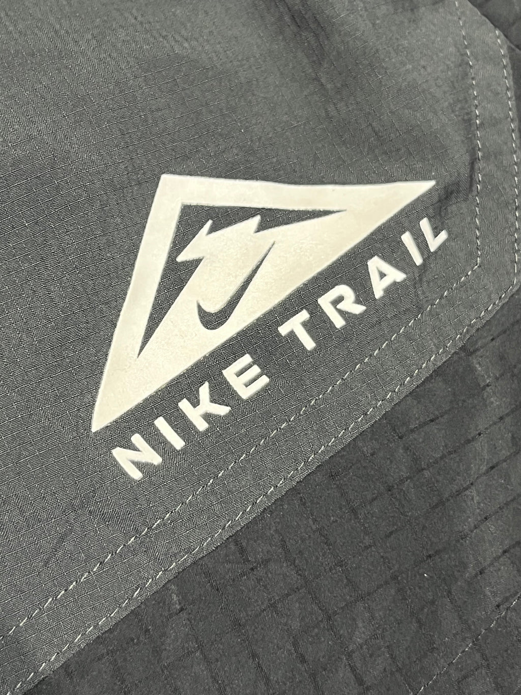 Black & Grey Nike Men’s Dri Fit Trail 5” Brief Lined Shorts