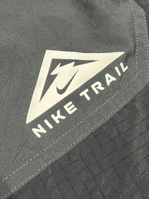 Black & Grey Nike Men’s Dri Fit Trail 5” Brief Lined Shorts
