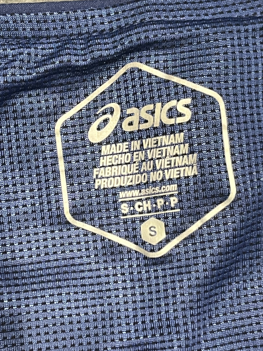 Navy Blue Asics Men’s Road 5” Brief Lined Running Shorts