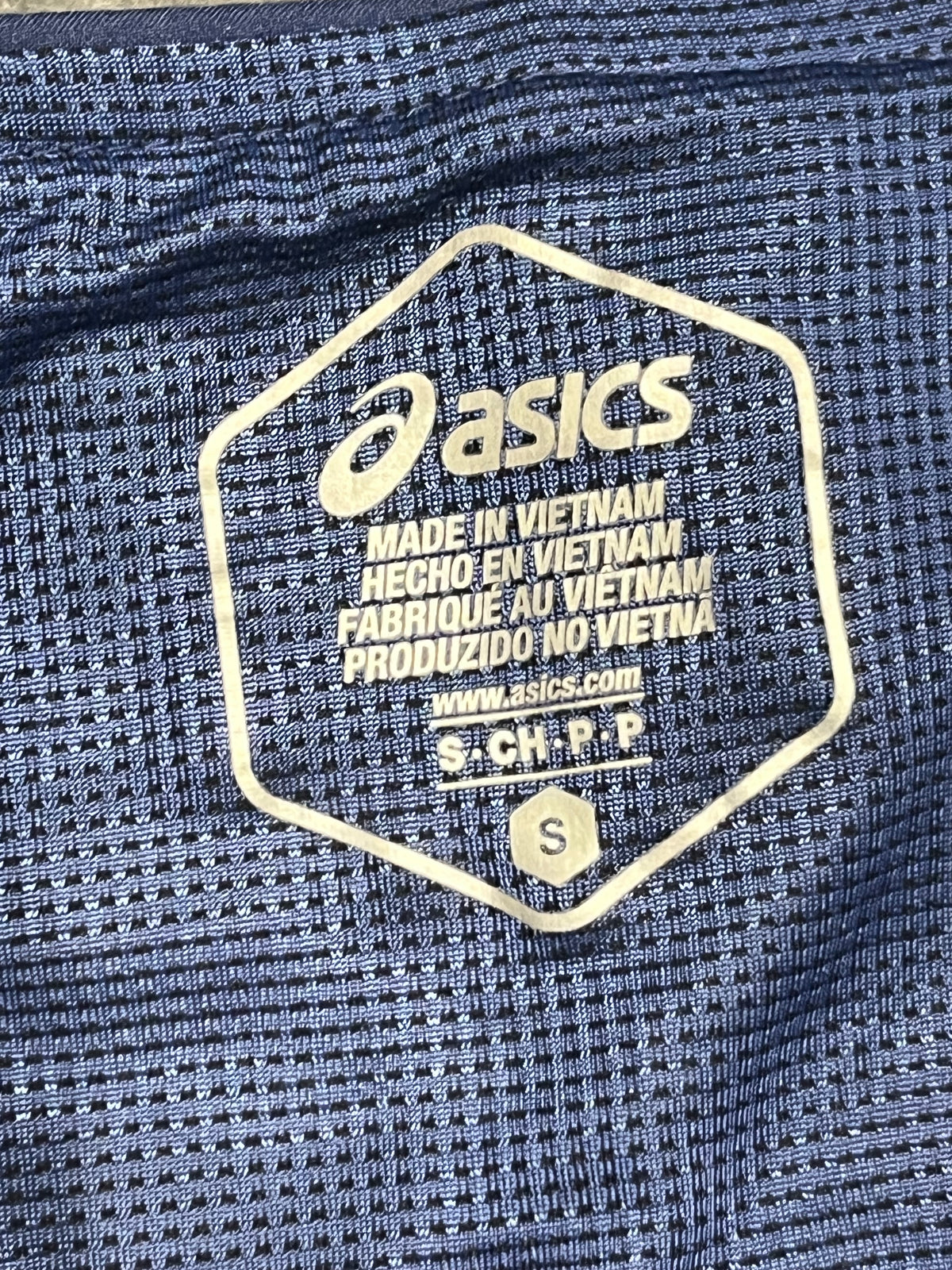 Navy Blue Asics Men’s Road 5” Brief Lined Running Shorts