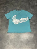 Blue Nike Men’s Dri Fit Running Division Miler “Bone” T Shirt