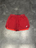 Red Asics Men’s 2IN1 Ventilate Performance Running Shorts