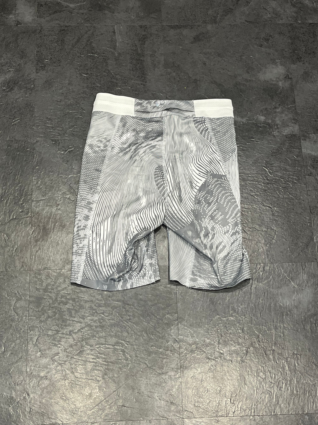 Dash Grey Adidas Adizero Men’s Racing 1/2 Tights