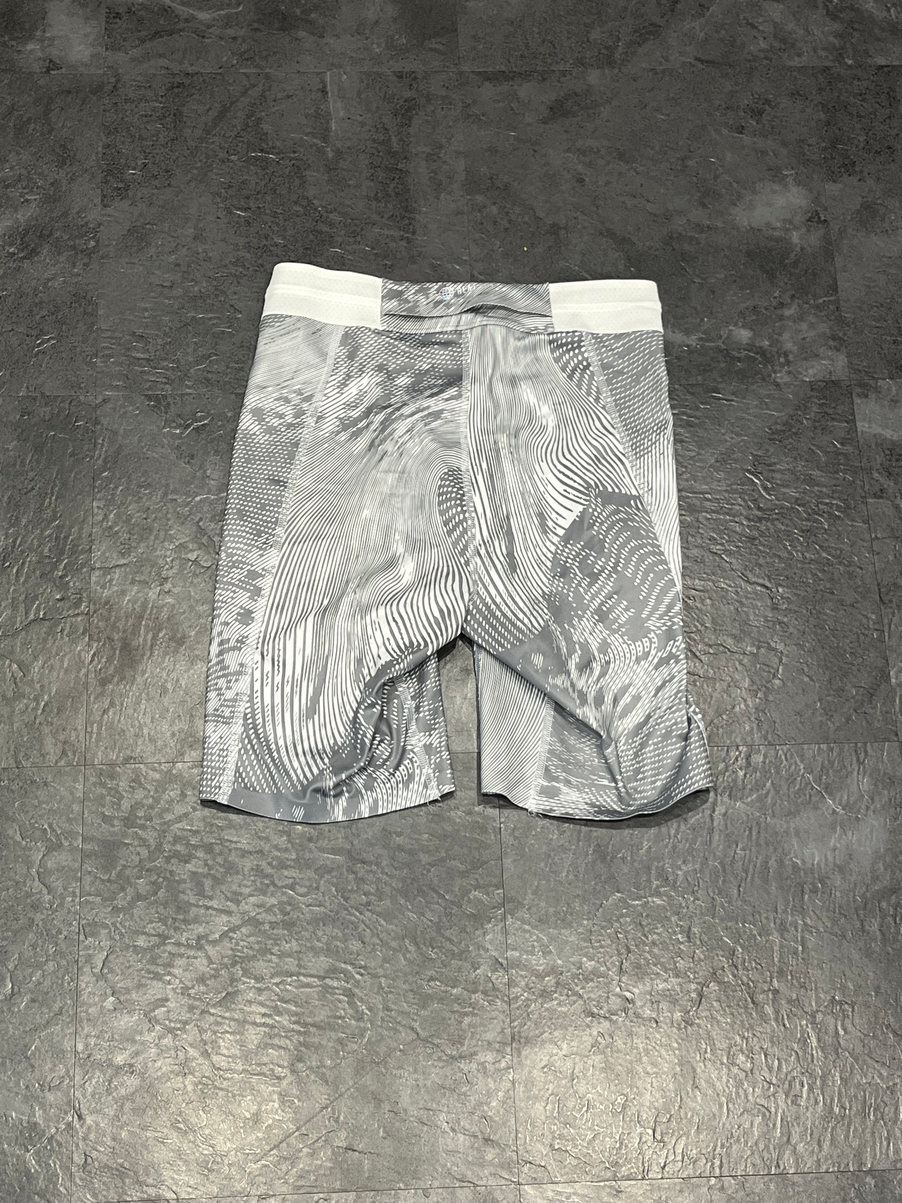 Dash Grey Adidas Adizero Men’s Racing 1/2 Tights