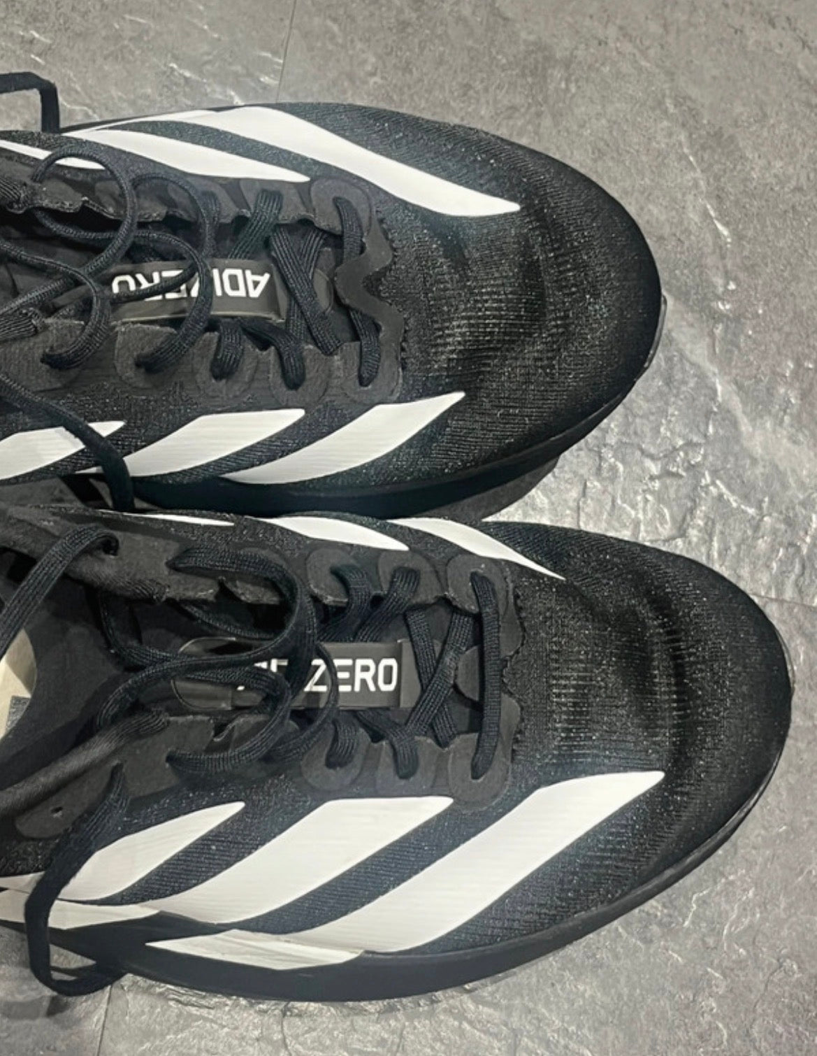 Black & White Adidas Men’s Adizero EVO SL Running Shoes
