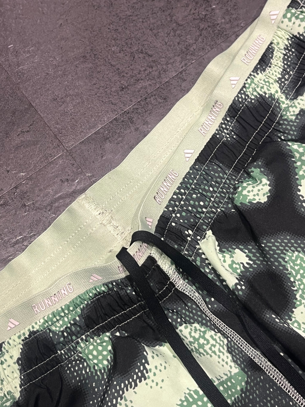 Striking Green Adidas Men’s Aeroready Own The Run 7” Brief Lined Running Shorts