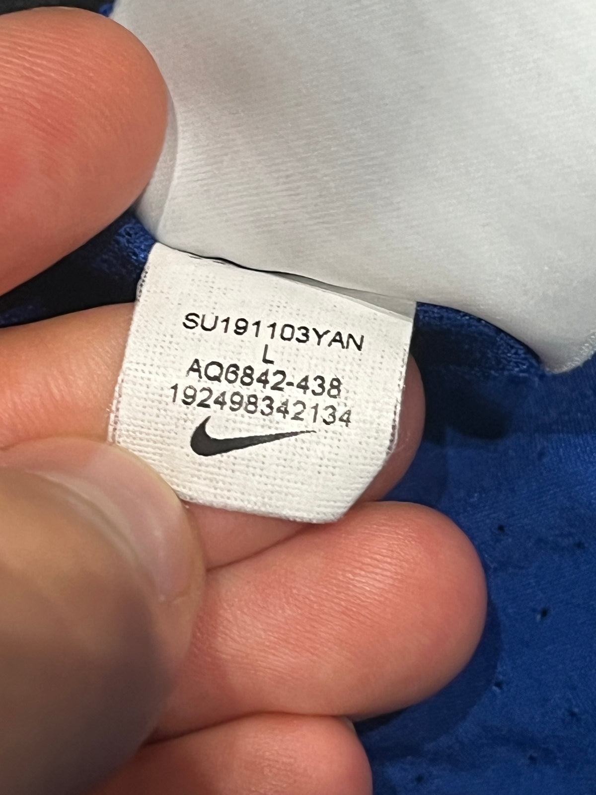 Blue/Black Nike 2019 Special Edition Dri Fit Flex Stride Shorts