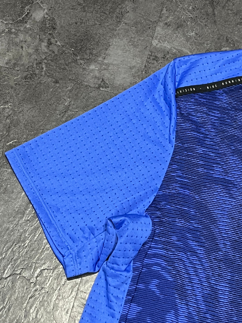 Blue Nike Men’s Dri Fit Rise 365 Running Division T Shirt