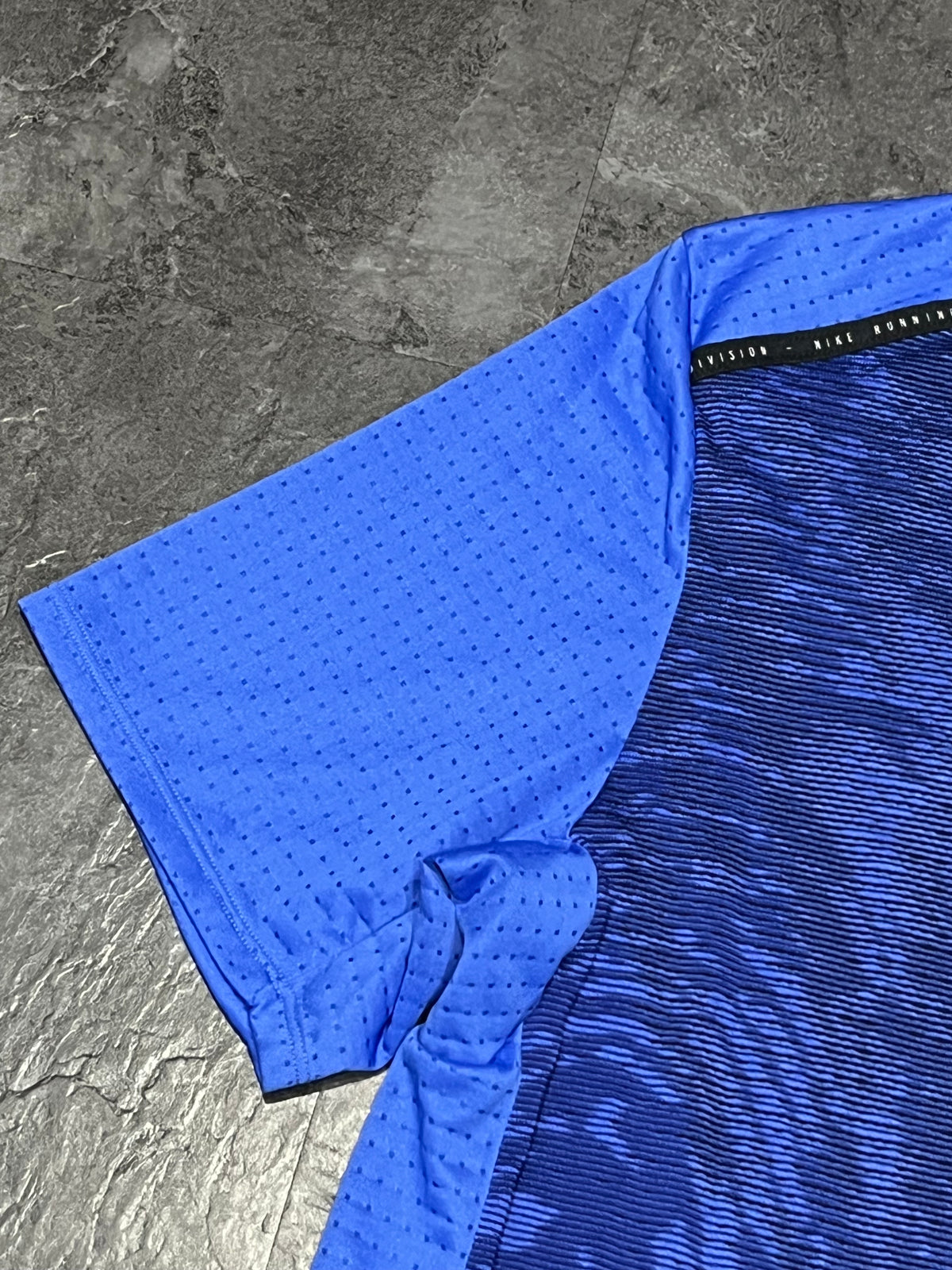 Blue Nike Men’s Dri Fit Rise 365 Running Division T Shirt