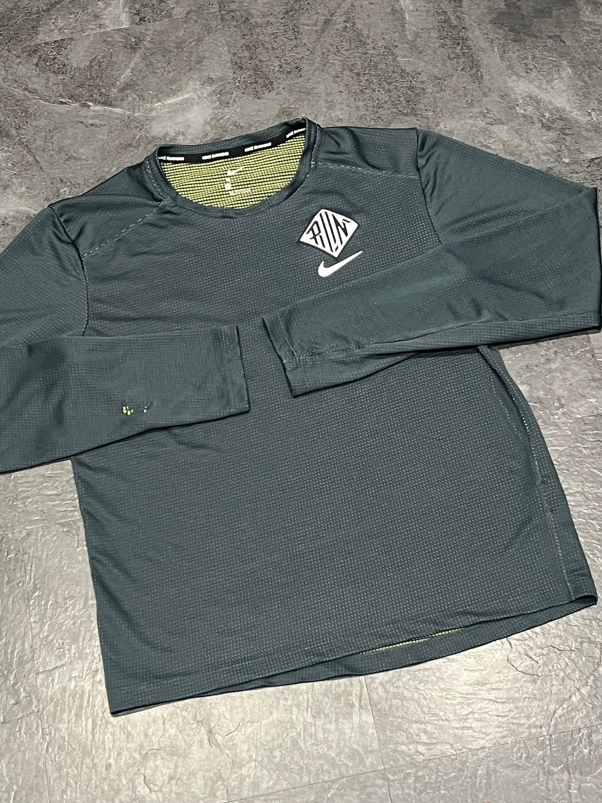 Green Nike Men’s Dri Fit Wild Run Long Sleeve Running Top