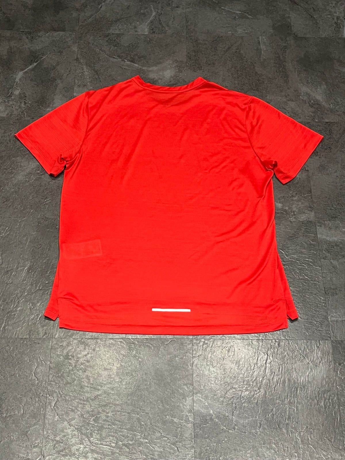 Red Nike Men’s Dri Fit Miler Running T Shirt