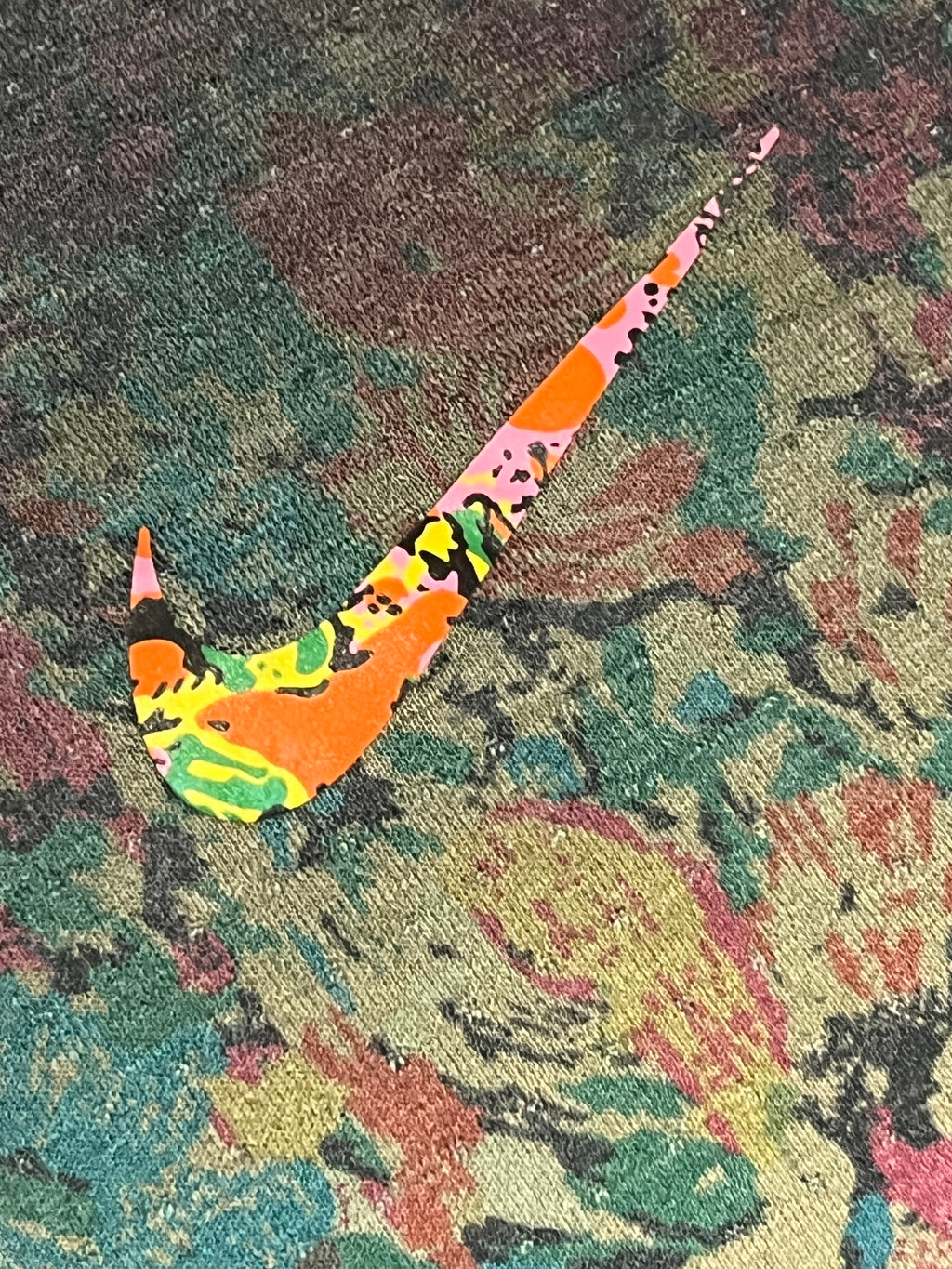 Floral Nike Men’s Dri Fit Miler Running T Shirt