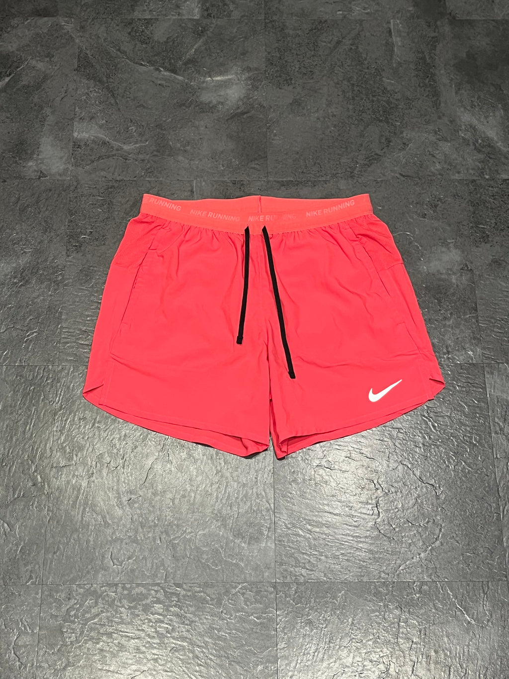 Pink Nike Men’s Dri Fit Flex Stride 5” Brief Lined Running Shorts