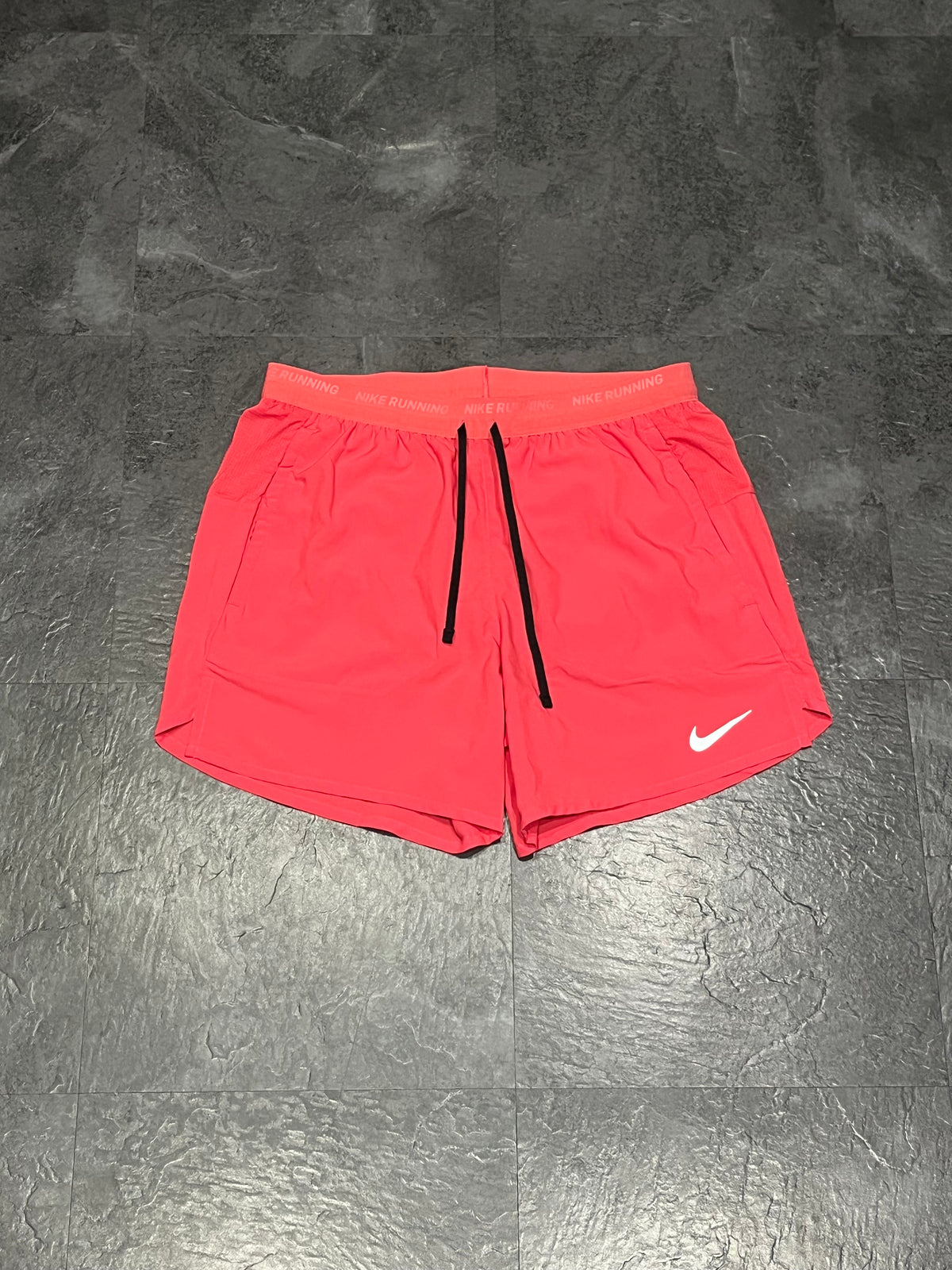 Pink Nike Men’s Dri Fit Flex Stride 5” Brief Lined Running Shorts