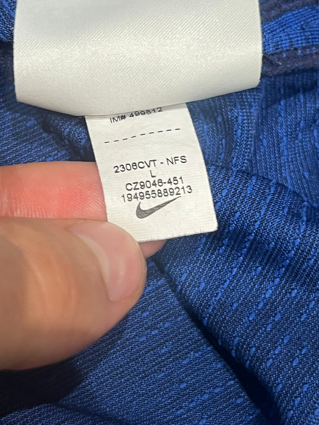 Royal Blue Nike Men’s Dri Fit ADV T Shirt