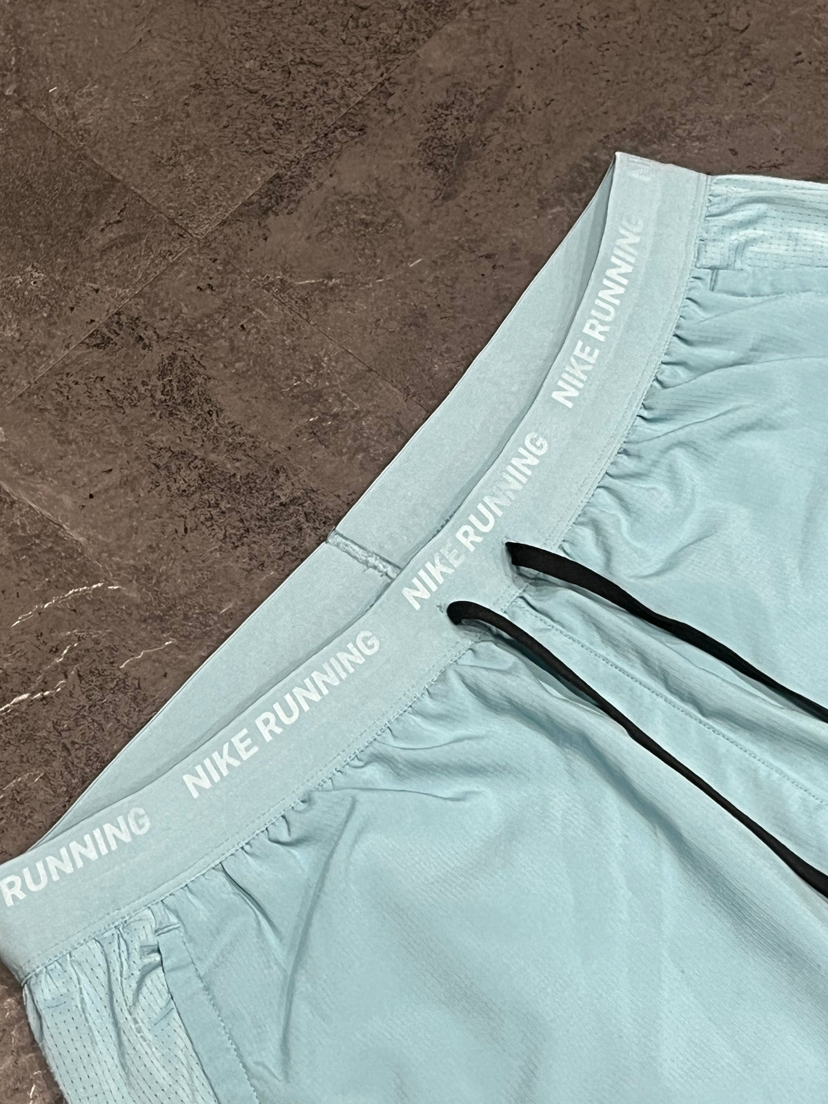 Light Blue Nike Men’s Dri Fit Flex Stride Brief Lined 5” Running Shorts