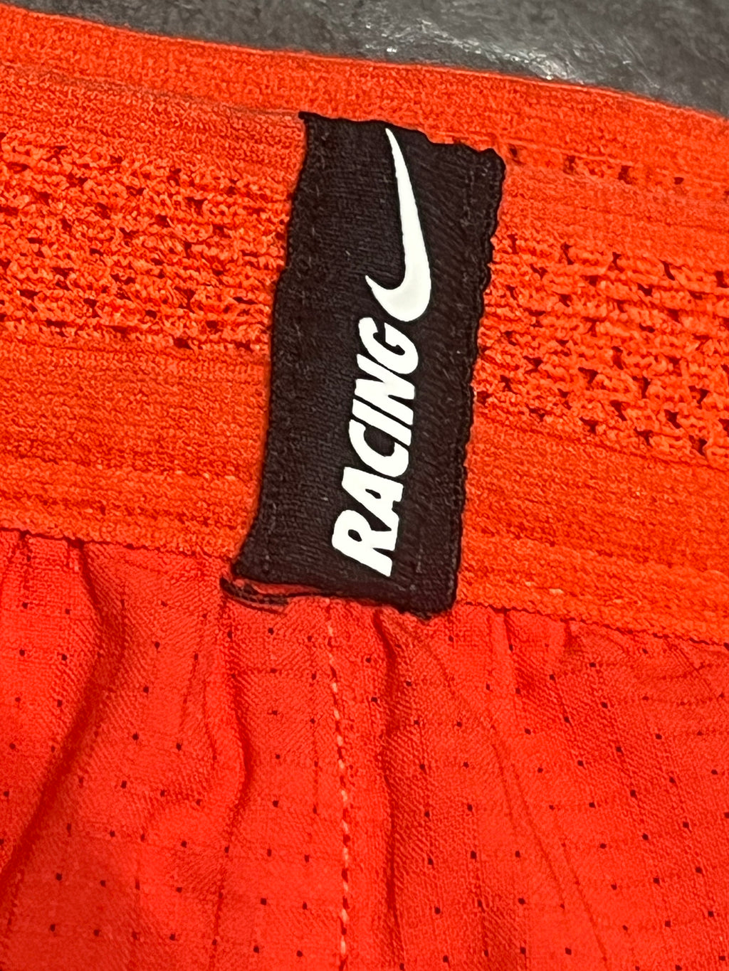Red & Ghost Green Nike Men’s Dri Fit ADV Aeroswift 2” Racing Split Shorts