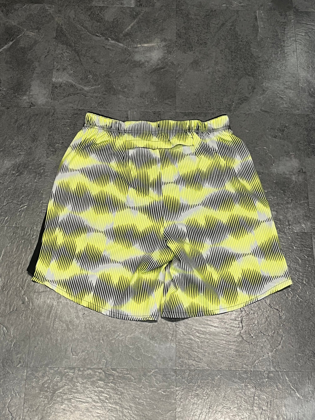 Yellow Nike Men’s “Festival” Challenger 7” Brief Lined Running Shorts