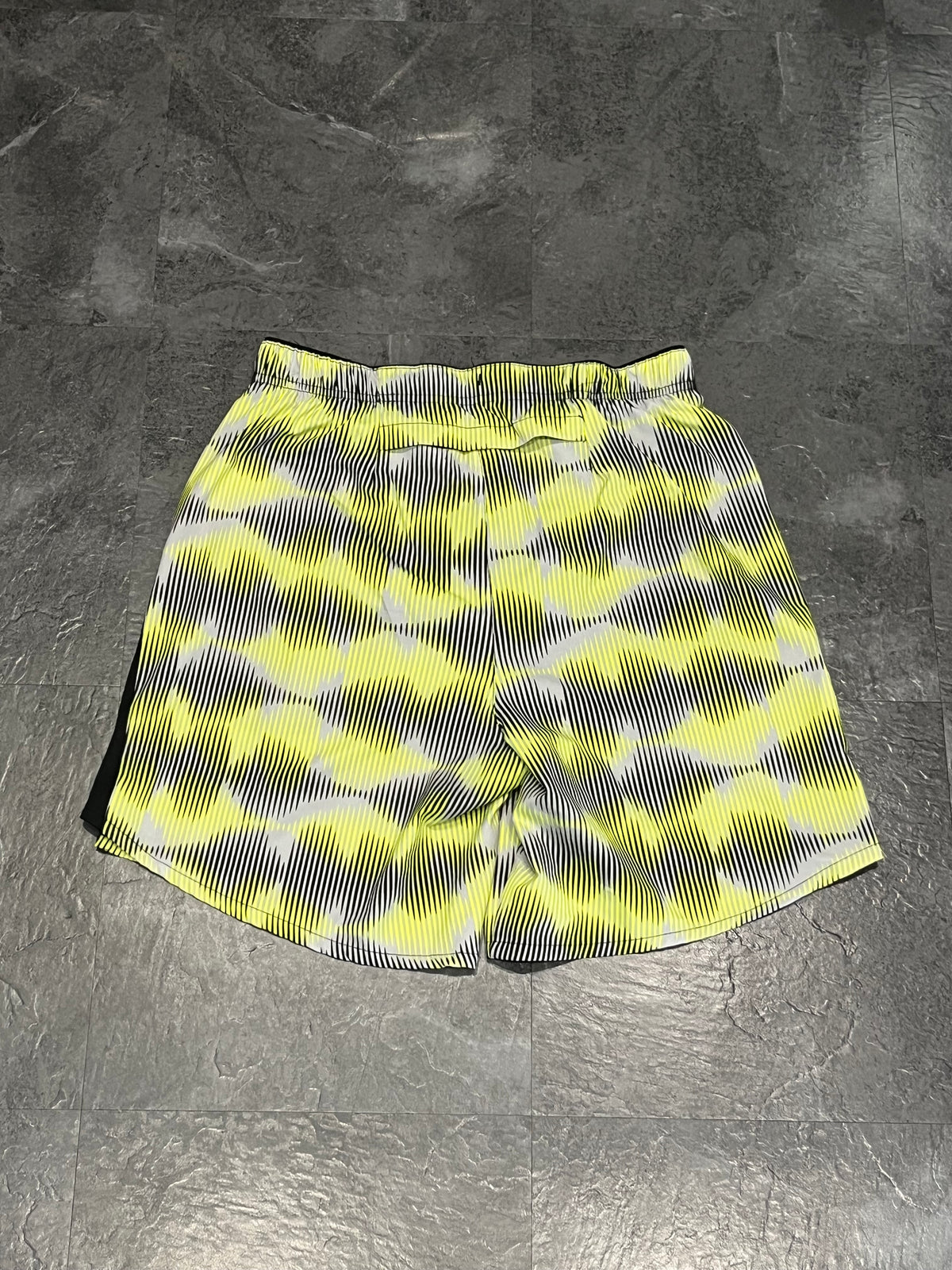 Yellow Nike Men’s “Festival” Challenger 7” Brief Lined Running Shorts