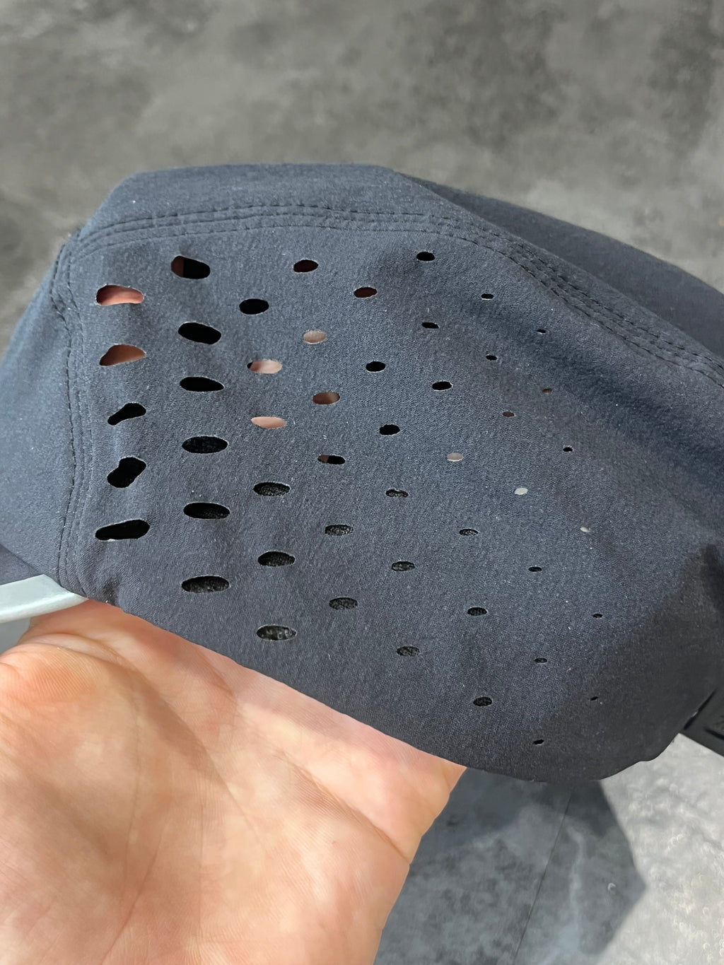 Black ASICS Ultra Lightweight Running Cap