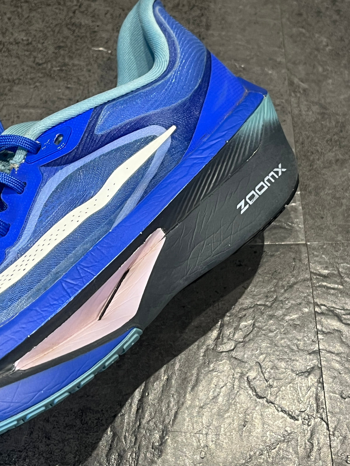 Blue Nike Zoom Fly 6 - Size 8