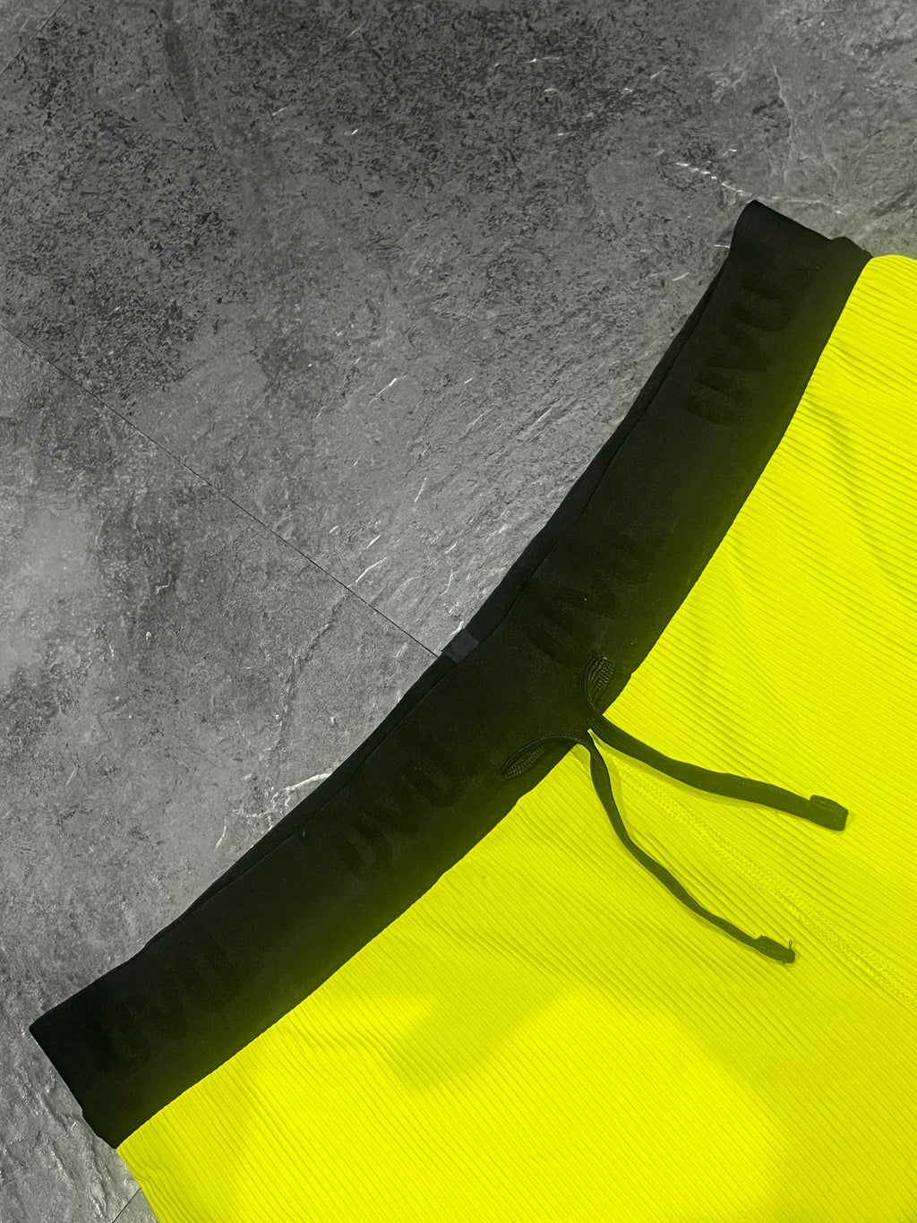 Yellow UVU Men’s Performance Racing 1/2 Tights