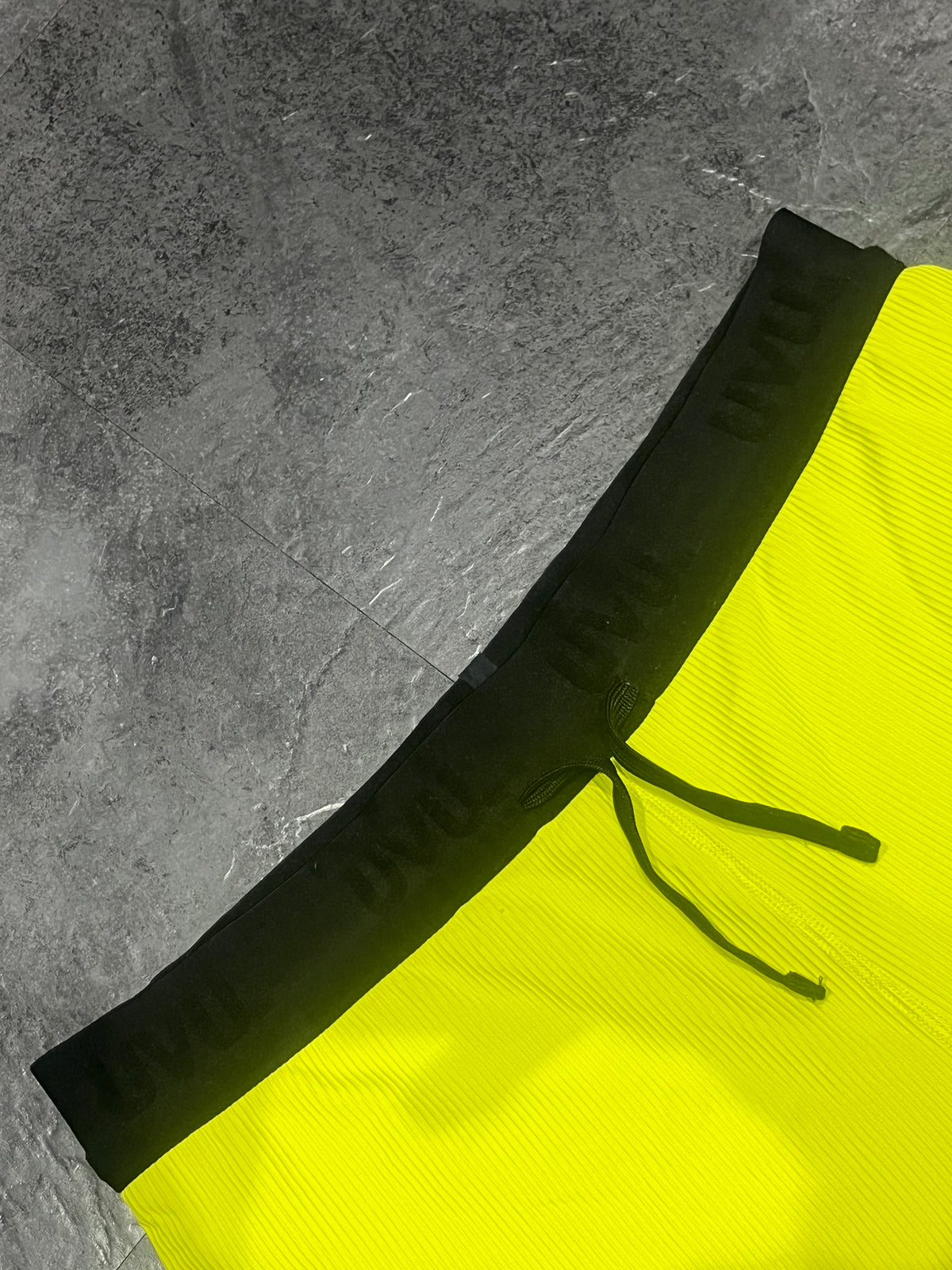 Yellow UVU Men’s Performance Racing 1/2 Tights