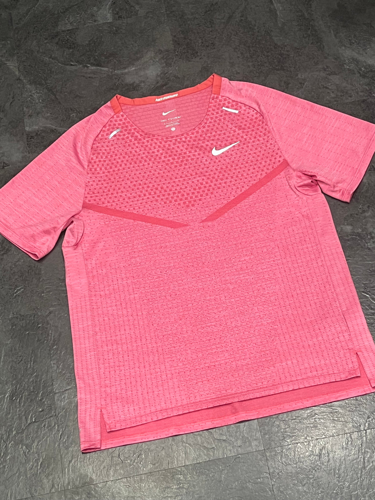 Pink Nike Men’s Dri Fit ADV Running T Shirt