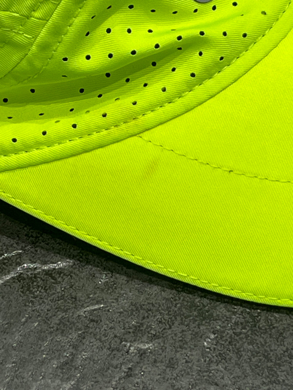 Neon Nike Men’s Dri Fit ADV Fly Tailwind Running Cap