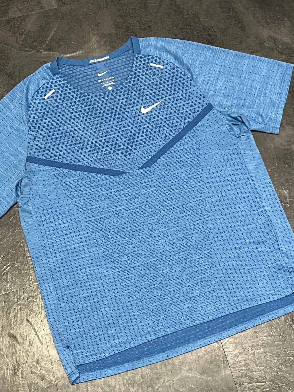 Blue Nike Men’s Dri Fit ADV Running T Shirt